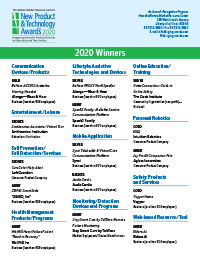 2015 New Product & Technology Awards Winners